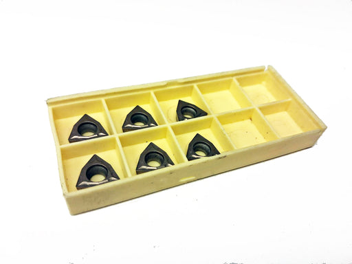 Mitsubishi WCMT 06T304 UTi201 Carbide Inserts (6 PCS) Partial Box CETS.com