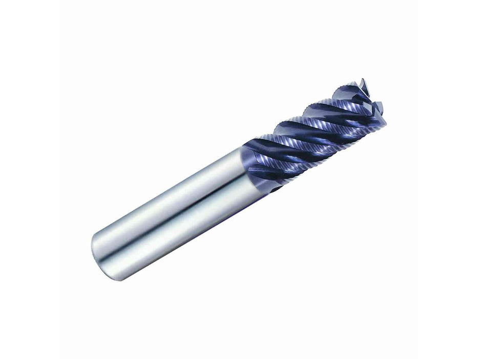 YG1 95110, 3/8 4FL Coarse Carbide Rougher End Mill, TiALN, Long Length 