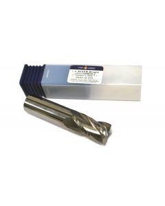 Carbide End Mill Set Sizes 1//8-1//2 Cutting Tools 6-PC 4-Flute SE AlTiN HP