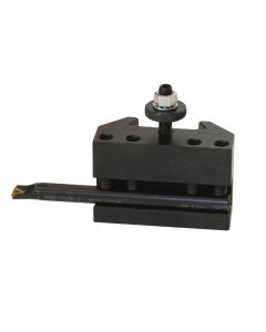 Dorian Tool QITP25N-2, Quick Change Turning, Facing and Boring Holder for QITP25N Toolpost, 1/2"-3/4" Tool Capacity