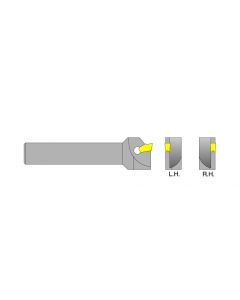 Dorian SGTHR25,4-3 Cut-Off Toolholder, 1" Shank, Right Hand, for SGT_-3 Insert