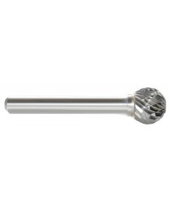 MA Ford 43009, 1.0" Spherical Carbide Burr SD-9, Standard Alt Diamond (Double)