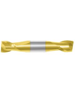 7/16 2FL DE Stub TiN Carbide End Mill, MTC-64006