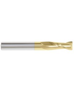 1/4 2FL SE REG w/.045R TiN Carbide End Mill, MTC-61475