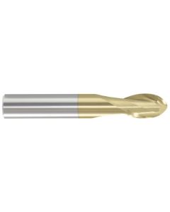 3/16 2FL SE Stub BN TiN Carbide End Mill, MTC-62947