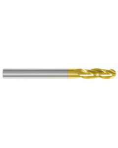 3/8 3FL SE REG BN TiN Carbide End Mill, MTC-63407