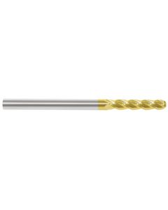 1" 4FL SE EXT X/LG BN 1-1/2 x 6 TiN Carbide End Mill, MTC-63929
