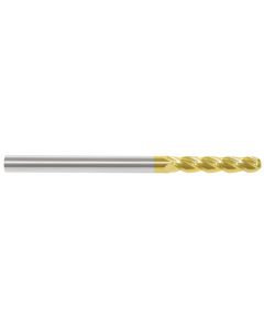 1/4 4FL SE LG BN 1-1/8 x 3 TiN Carbide End Mill, MTC-63747