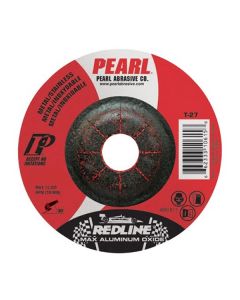 Pearl Redline DCRED45 4-1/2 x 1/4 x 7/8 MAX A.O. Type 27 Grinding Wheels (Pack of 25)