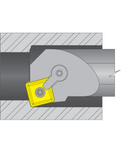 Dorian 55100, S20U-MSKNR-4 Boring Bar for SNM_432 Inserts