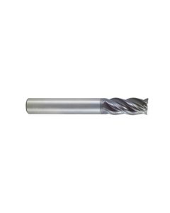 1/4" 4-Flute Multiple Helix Tialn Carbide End Mill, NEW V7 Plus A, UGMF68016